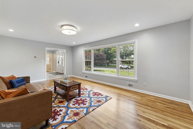 12 Stonelea Dr, Princeton Junction, NJ 08550 - living area with wood finished floors and recessed lighting