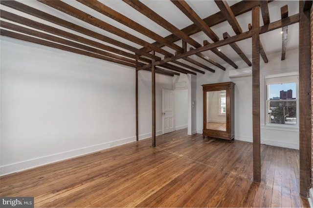 525 Scott St, Baltimore, MD 21230 - interior space featuring wood-type flooring and baseboards