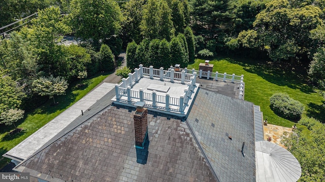 3634 Chain Bridge Rd, Fairfax, VA 22030 - aerial view of property and surrounding area