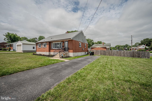 2811 Green St, Claymont, DE 19703 - view of front facade with brick siding, driveway, and a chimney