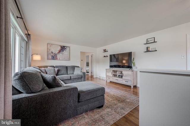 2811 Green St, Claymont, DE 19703 - living room with wood finished floors