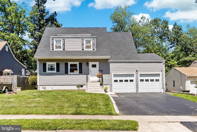 510 Sutherland Rd, Ewing, NJ 08618 - view of front of house with driveway, an attached garage, and roof with shingles