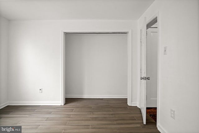 7019 Algard St, Philadelphia, PA 19135 - unfurnished bedroom featuring wood finished floors and a closet