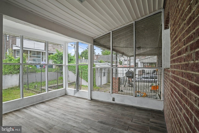 7019 Algard St, Philadelphia, PA 19135 - unfurnished sunroom with plenty of natural light