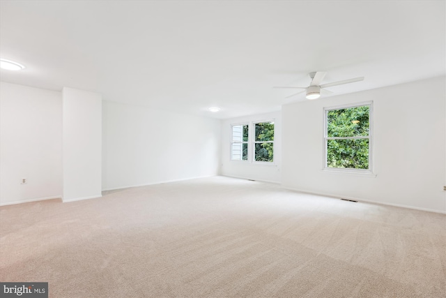 24 Whitechurch Ct, Germantown, MD 20874 - carpeted empty room featuring a ceiling fan and baseboards