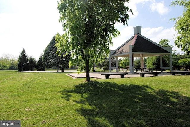 24 Whitechurch Ct, Germantown, MD 20874 - view of community with a gazebo and a yard