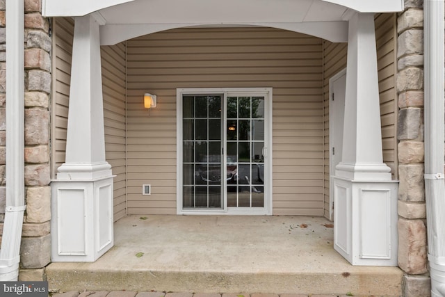 1324 W Chester Pike Unit 105, West Chester, PA 19382 - doorway to property featuring stone siding