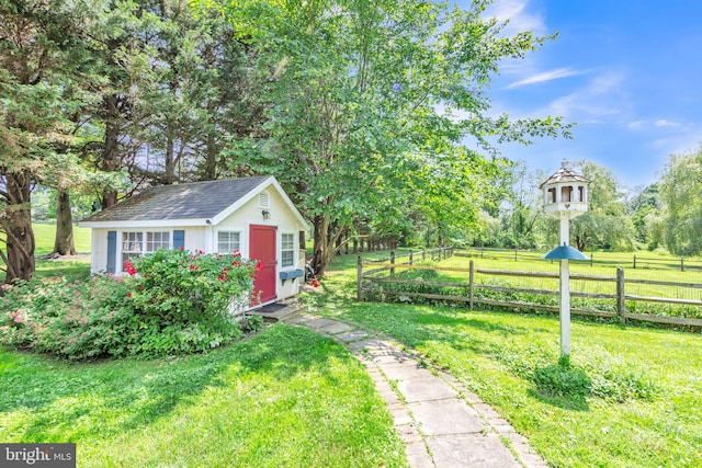 5 Yarmouth Ln, Downingtown, PA 19335 - view of yard with a shed