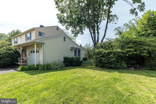 559 Maple Ave, Doylestown, PA 18901 - view of home's exterior with a yard and driveway