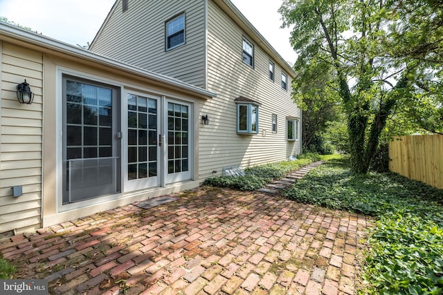 559 Maple Ave, Doylestown, PA 18901 - view of patio / terrace with french doors