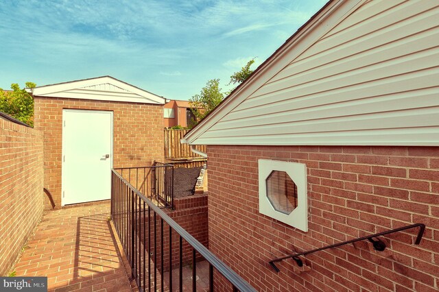 4220 Fort Dupont St SE, Washington, DC 20020 - deck with an outdoor structure