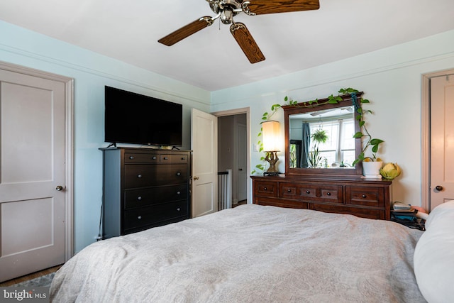 4130 Merrick St, Philadelphia, PA 19128 - bedroom with ceiling fan