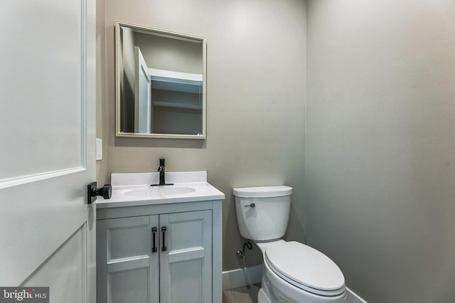 45 Orchard Ln, Berwyn, PA 19312 - bathroom with vanity and toilet