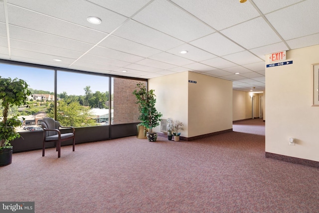 1610 The Fairway Unit 404-W, Jenkintown, PA 19046 - lobby with a paneled ceiling