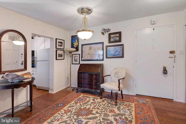 1610 The Fairway Unit 404-W, Jenkintown, PA 19046 - entryway with wood finished floors and baseboards