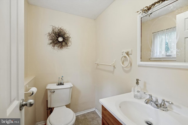 709 Parmentier Rd, Warminster, PA 18974 - half bathroom with vanity and toilet