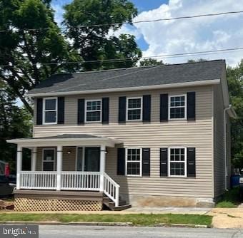 318 W Liberty St, Charles Town, WV 25414 - colonial inspired home featuring a porch
