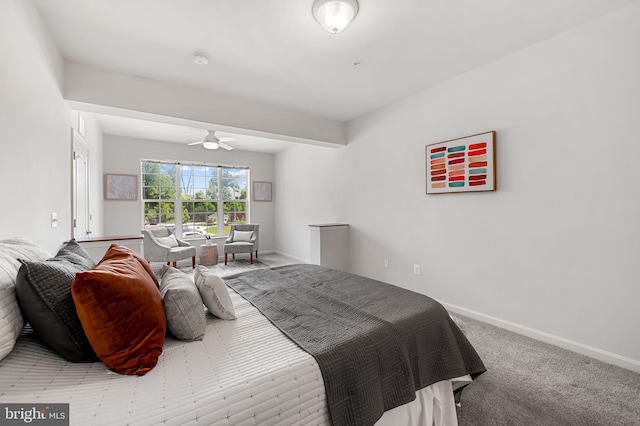625 Quarry View Ct Unit 208, Reisterstown, MD 21136 - bedroom featuring carpet flooring and a ceiling fan