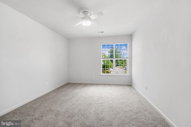 625 Quarry View Ct Unit 208, Reisterstown, MD 21136 - carpeted spare room with ceiling fan and baseboards