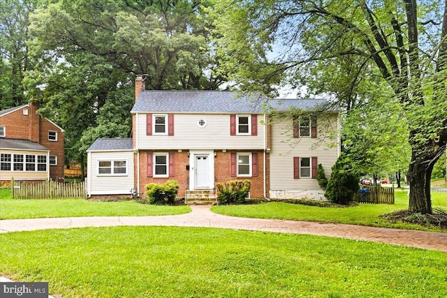 5901 Euclid, Cheverly, MD 20785 - view of front of property with a chimney and entry steps
