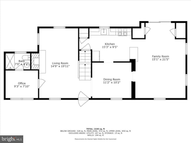 5901 Euclid, Cheverly, MD 20785 - view of home floor plan