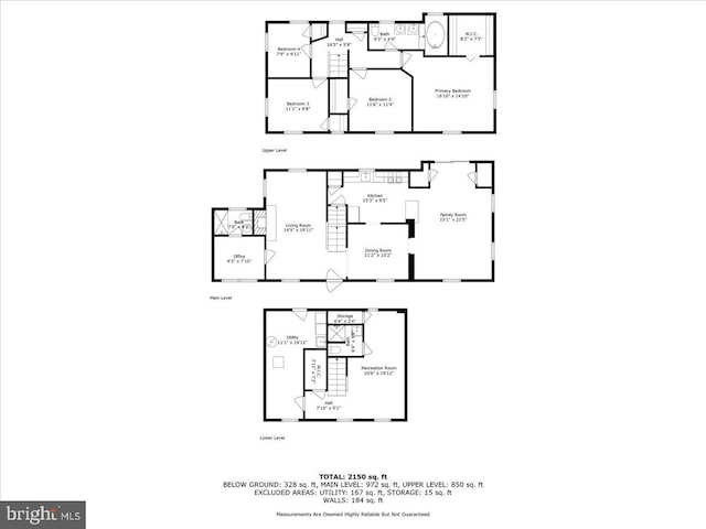 5901 Euclid, Cheverly, MD 20785 - view of property floor plan