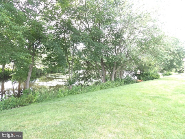 1 Sheffield Pl, Southampton, NJ 08088 - view of grassy yard featuring a water view