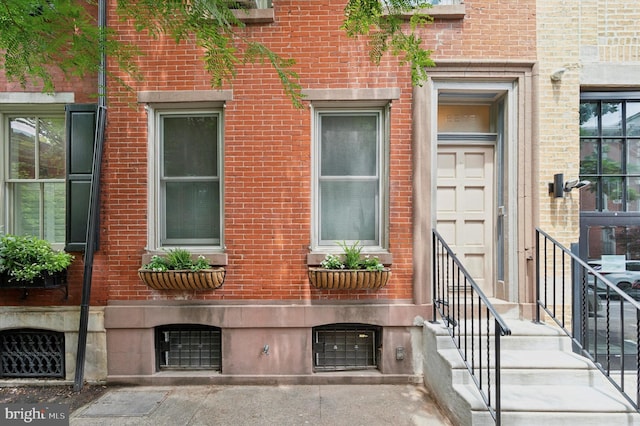2205 Pine St, Philadelphia, PA 19103 - view of exterior entry featuring brick siding