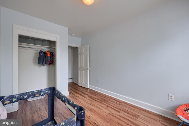 68 Locust St, Lancaster, PA 17602 - bedroom with wood finished floors and a closet