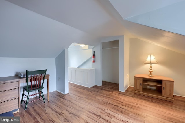 68 Locust St, Lancaster, PA 17602 - office space featuring lofted ceiling and light wood-type flooring