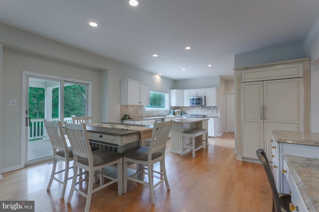 12 Dalton Way, Holland, PA 18966 - dining room featuring light wood-style flooring and recessed lighting
