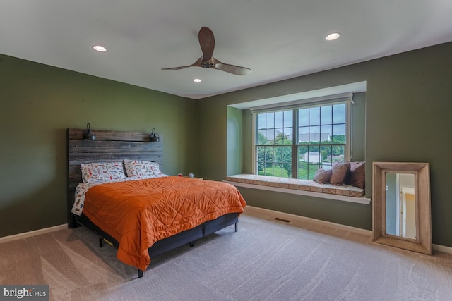 12 Dalton Way, Holland, PA 18966 - carpeted bedroom featuring recessed lighting and a ceiling fan