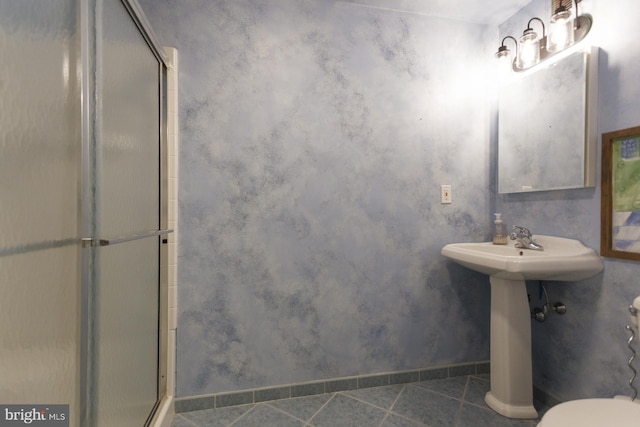 12 Dalton Way, Holland, PA 18966 - full bath with a shower stall and tile patterned flooring