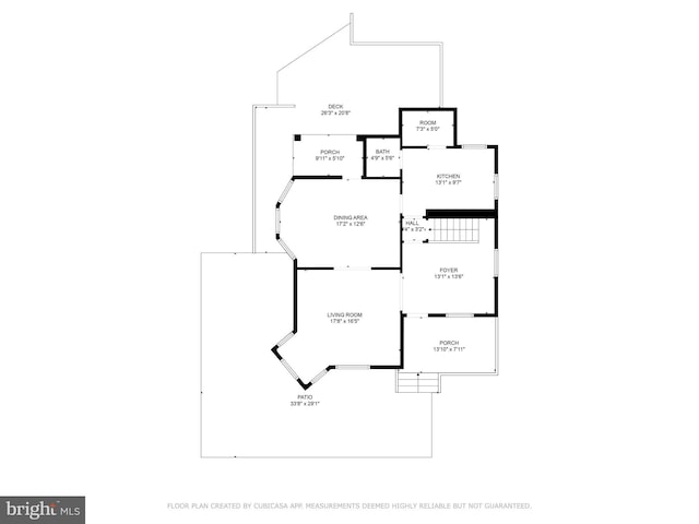 77 Spring St, Beaver Springs, PA 17812 - view of home floor plan
