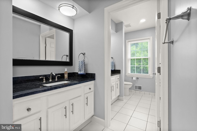 10207 Daylily Ct, Manassas, VA 20110 - bathroom with vanity and tile patterned floors