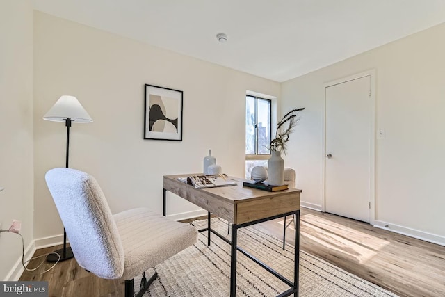 108 W Barre St Unit R 48, Baltimore, MD 21201 - office area with wood finished floors and baseboards