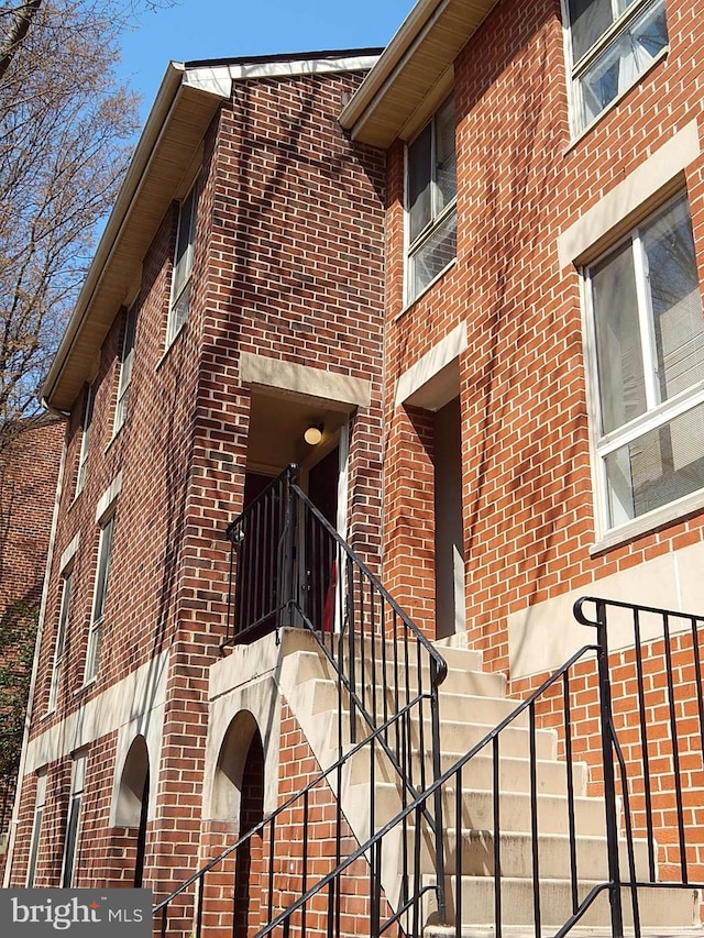 108 W Barre St Unit R 48, Baltimore, MD 21201 - doorway to property with brick siding