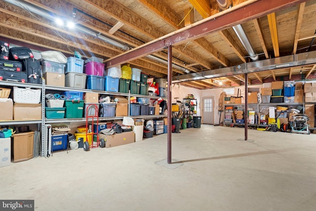 5696 Liberty Manor Cir, Woodbridge, VA 22193 - view of unfinished below grade area