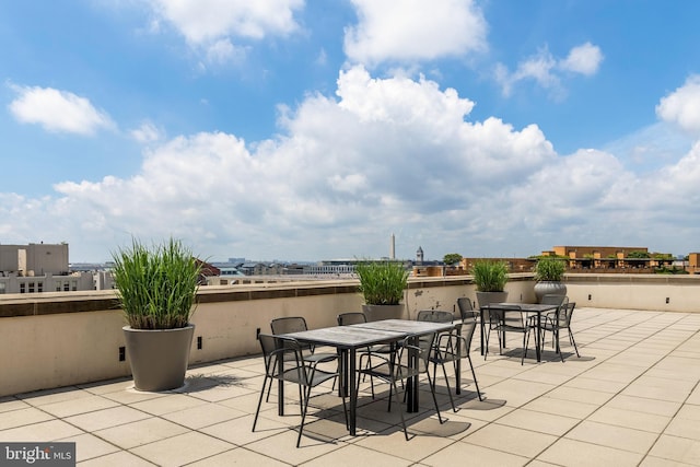301 Massachusetts Ave NW Unit 1103, Washington, DC 20001 - view of patio / terrace featuring outdoor dining space