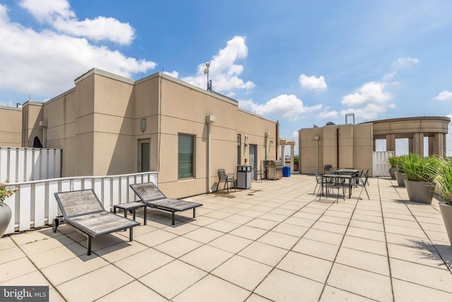 301 Massachusetts Ave NW Unit 1103, Washington, DC 20001 - view of patio