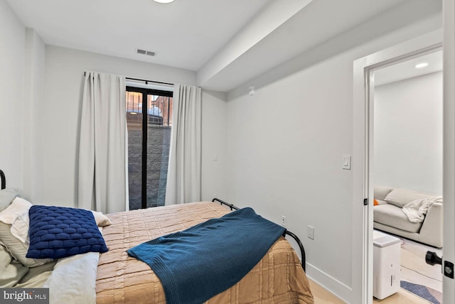 1471 Harvard St NW Unit 2, Washington, DC 20009 - bedroom with wood finished floors and recessed lighting
