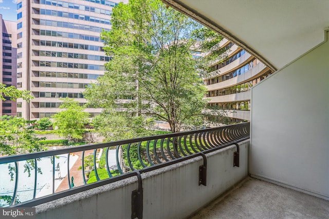 1200 Crystal Dr Unit 514, Arlington, VA 22202 - view of balcony