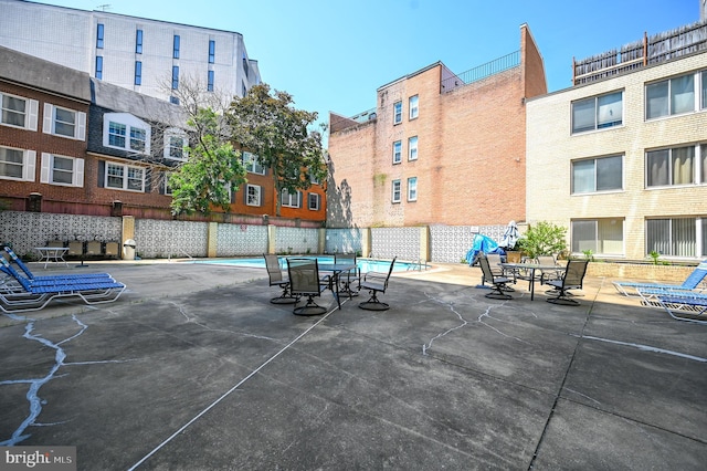 922 24th St NW Unit 504, Washington, DC 20037 - view of patio