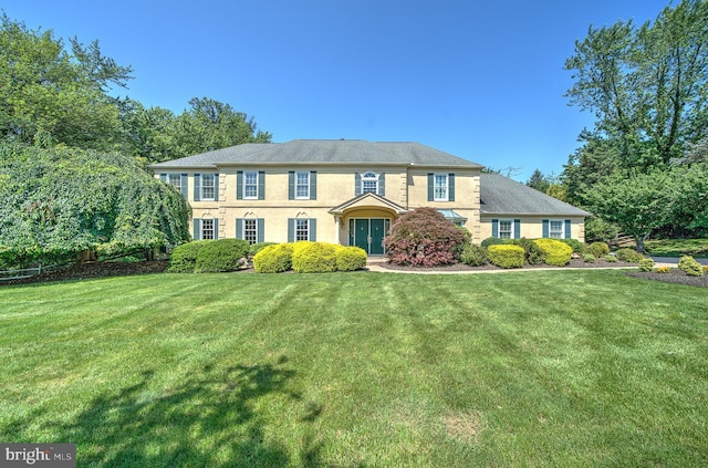 1219 Turnbury Ln, Lower Gwynedd, PA 19454 - colonial-style house with a front yard