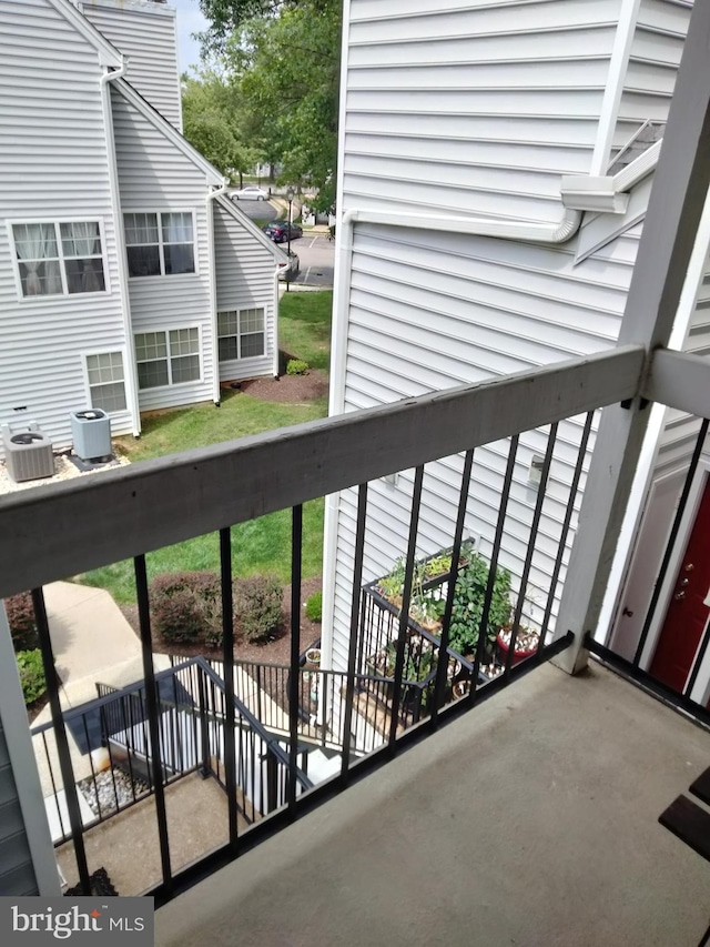 14007 Vista Dr Unit 30, Laurel, MD 20707 - view of balcony