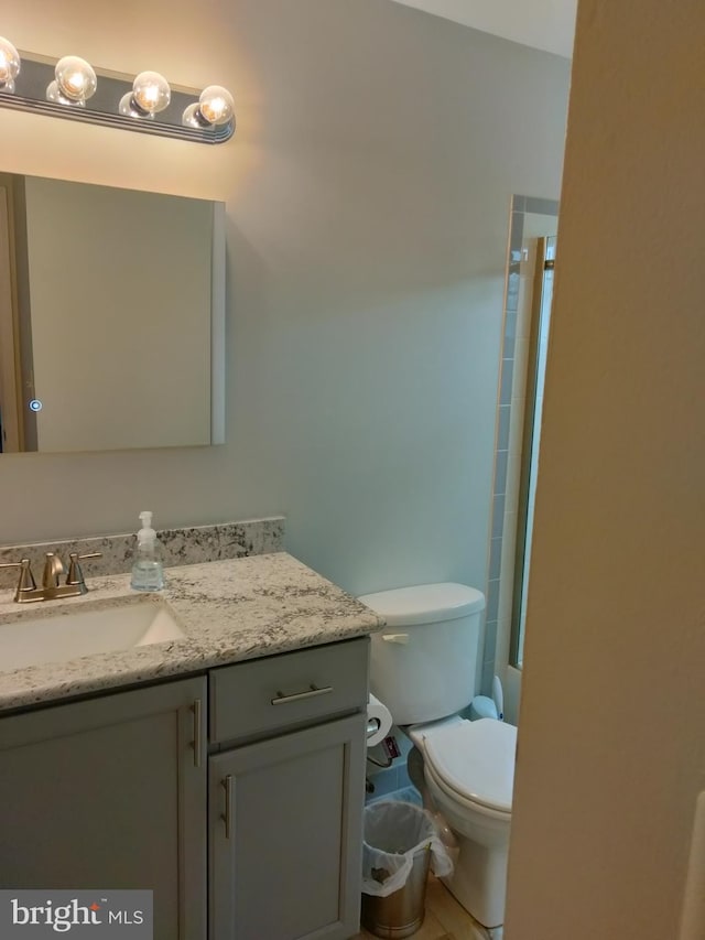 14007 Vista Dr Unit 30, Laurel, MD 20707 - bathroom with vanity and a shower