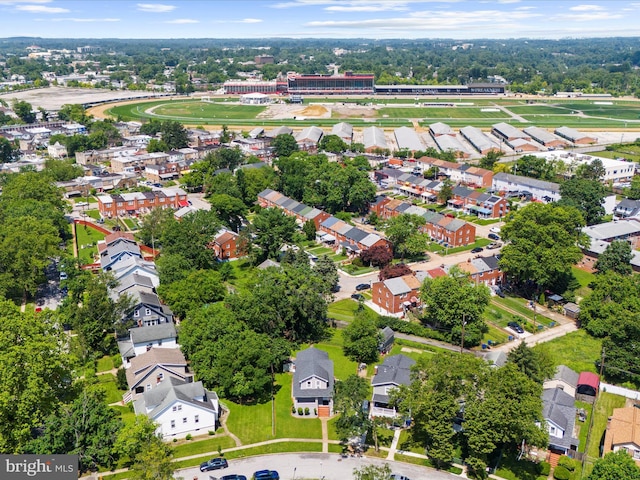 5000 Levindale Rd, Baltimore, MD 21215 - aerial view of property and surrounding area with nearby suburban area
