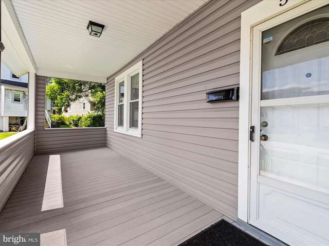 5000 Levindale Rd, Baltimore, MD 21215 - view of porch