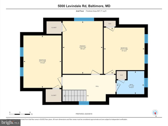 5000 Levindale Rd, Baltimore, MD 21215 - view of room layout