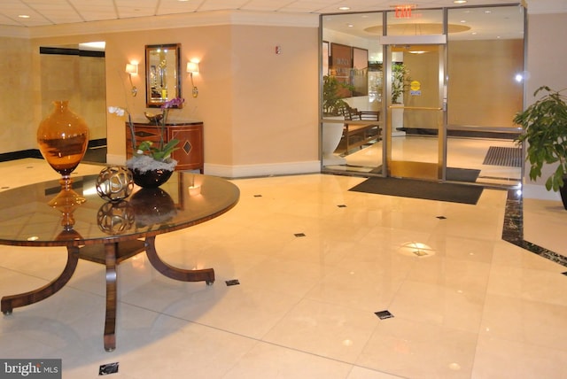 901 N Monroe St Unit 308, Arlington, VA 22201 - common area featuring recessed lighting and ornamental molding